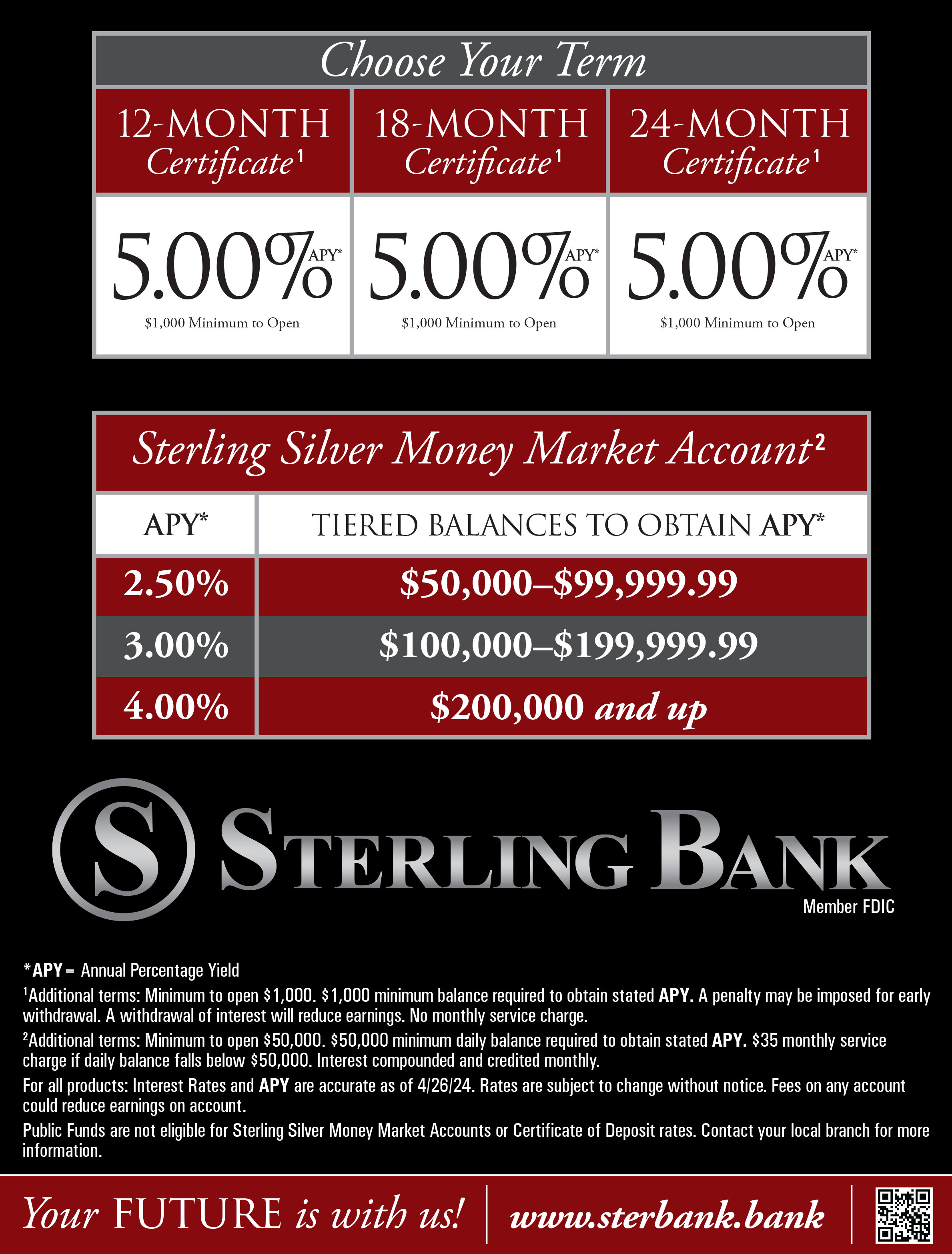Sterling Silver Money Market Account
